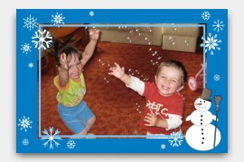 scrapbooking template Christmas